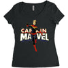 captain marvel 2 Women's Triblend Scoop T-shirt