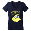 no one's gay for moleman Women's V-Neck T-Shirt