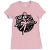 old school Ladies Fitted T-Shirt