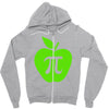 apple pi Zipper Hoodie