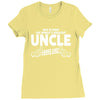 Worlds Greatest Uncle Looks Like Ladies Fitted T-Shirt