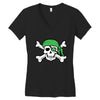 irish pirate Women's V-Neck T-Shirt