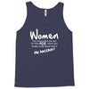 women, you know when you get to that age when you finally undertand th Tank Top