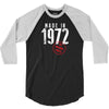 Made In 1972 All Original Parts 3/4 Sleeve Shirt