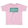 louder than words Toddler T-shirt