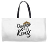 daughter of a king Weekender Totes