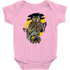 sundown owl Baby Onesie