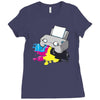 printer Ladies Fitted T-Shirt