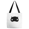 black owl Tote Bags