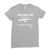 counter strike rush b no stop gun gamer game Ladies Fitted T-Shirt