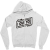 i love you stardust Zipper Hoodie