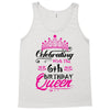 Celebrating With the 6th Birthday Queen Tank Top