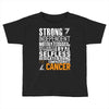 Strong Independent Motivated Cancer Toddler T-shirt