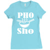 pho sho Ladies Fitted T-Shirt