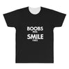boobs real smile fake All Over Men's T-shirt
