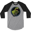 big guns black backing 3/4 Sleeve Shirt