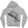 blending in to night Zipper Hoodie