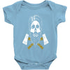 lumberjack skull Baby Onesie
