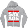 Martinez Twins savage Zipper Hoodie