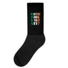 WHO THE FOOK IS THAT GUY Socks
