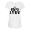 hoppy easter Maternity Scoop Neck T-shirt