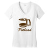 pothead Women's V-Neck T-Shirt