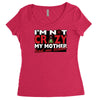 im not insane, ideal birthday gift or present Women's Triblend Scoop T-shirt