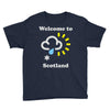 scottish weather Youth Tee