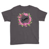 Floral Baby Name Youth Tee