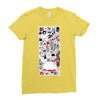 girls fashion Ladies Fitted T-Shirt