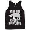 save the chubby unicorns (2) Tank Top