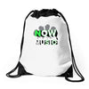 everyone just streams Drawstring Bags