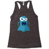 angry monster Racerback Tank