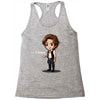 i know Racerback Tank