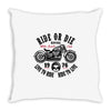 ride or die Throw Pillow