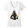 king of kittens Women's V-Neck T-Shirt