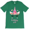 birthday unicorn family series birthday girl T-Shirt