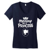 mommy of a princess Women's V-Neck T-Shirt