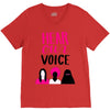 Women's March Hear Our Voice V-Neck Tee