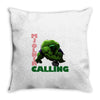 mjolnir calling Throw Pillow