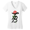 Tessa Brooks Rose Women's V-Neck T-Shirt