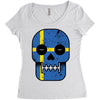 sweden till i die Women's Triblend Scoop T-shirt