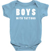 boys with tattoos Baby Onesie