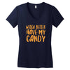 witch Women's V-Neck T-Shirt