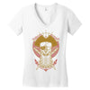 skull pirate Women's V-Neck T-Shirt