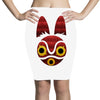 Mononoke Mask Pencil Skirts
