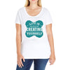 ife is creating Ladies Curvy T-Shirt
