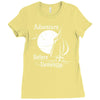 adventure before dementia 2 Ladies Fitted T-Shirt