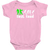 zombie fast food  funny Baby Onesie