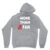 avengers more than a fan white logo Unisex Hoodie